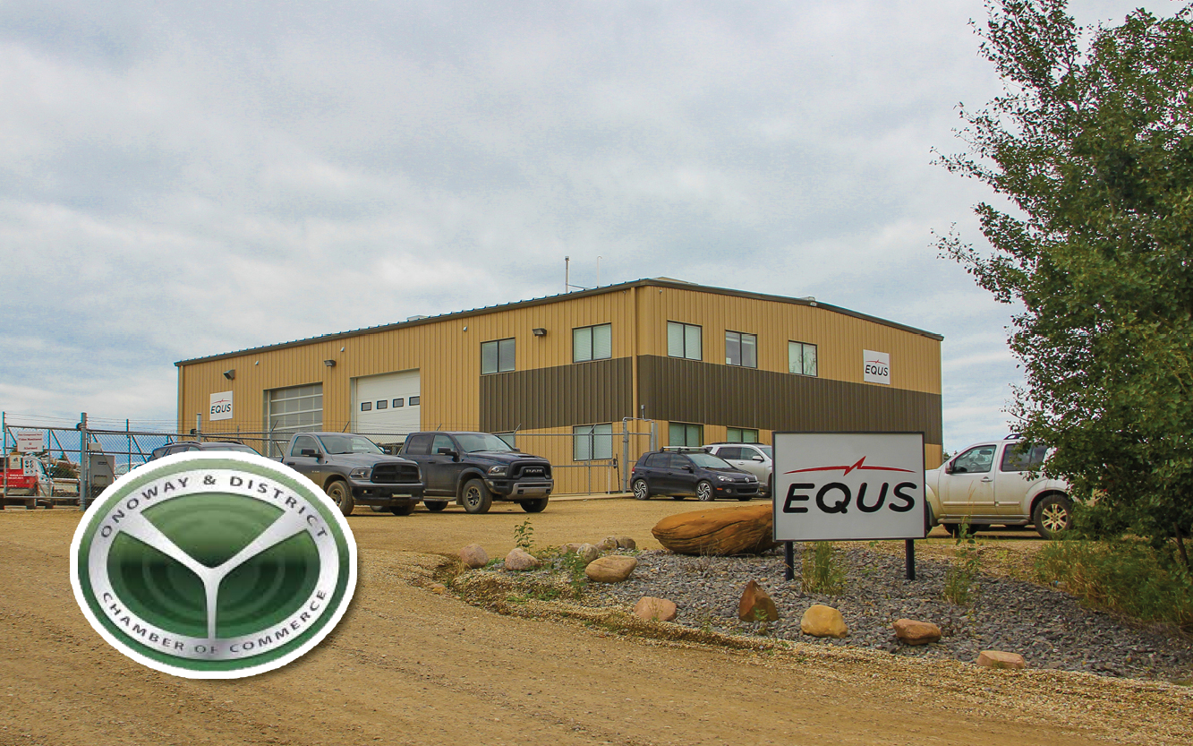 EQUS Wins Onoway Chamber Business Excellence Award